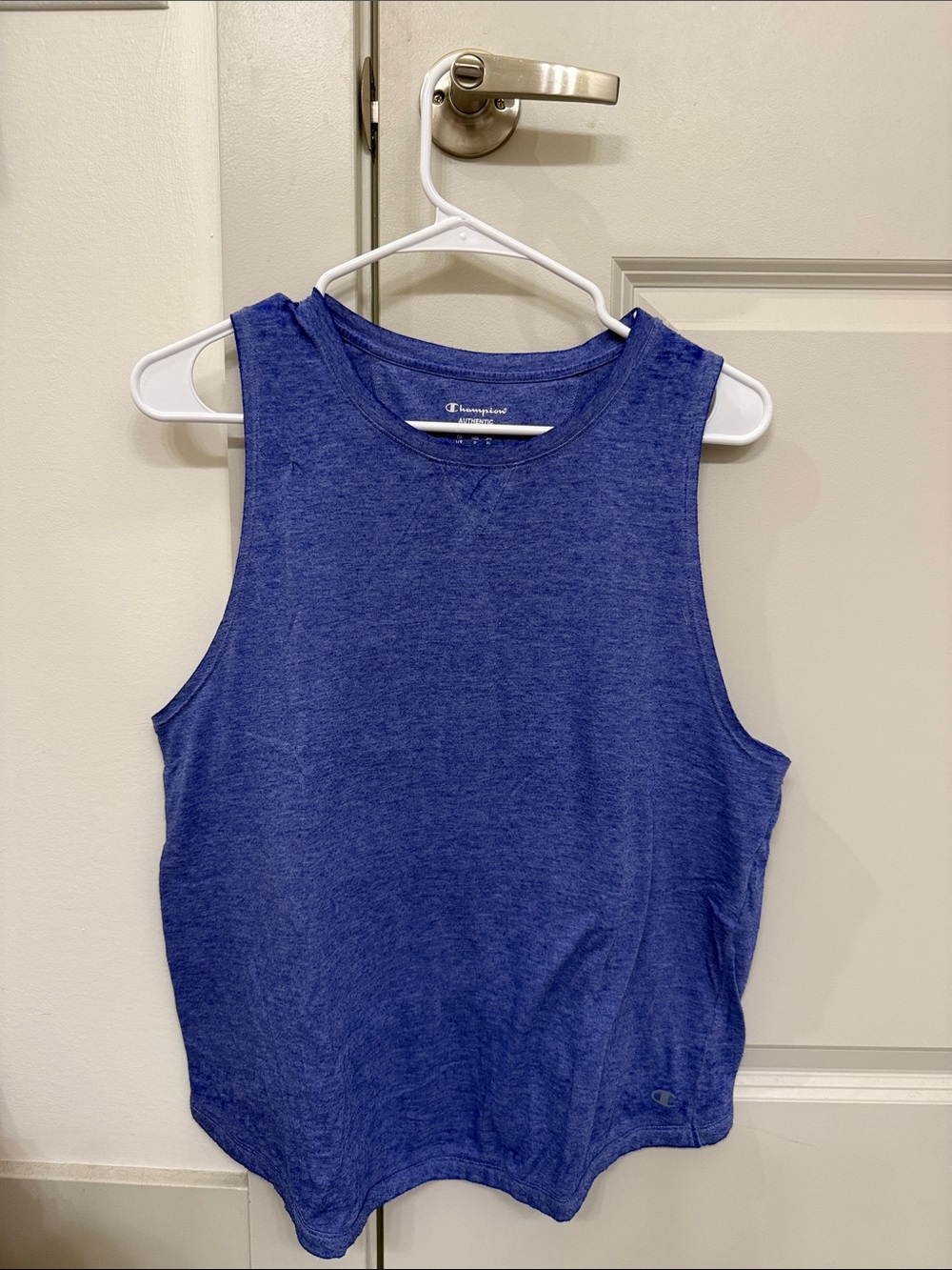 Champion Women's Royal Blue Muscle Tank Top